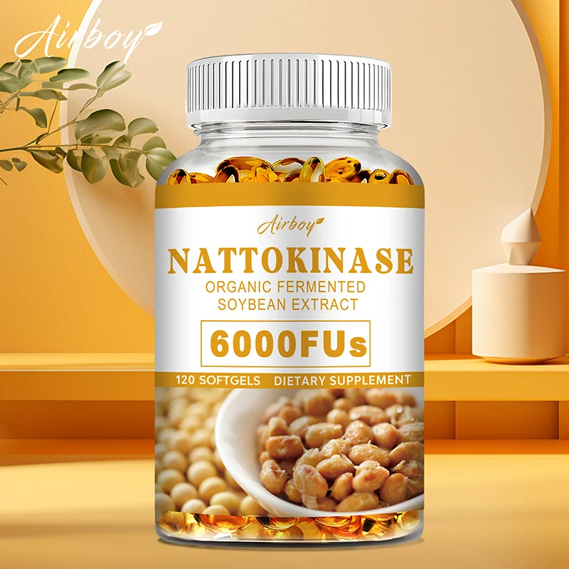 Tulsi Holy Basil - Nattokinase: abbassamento del colesterolo, supporta la