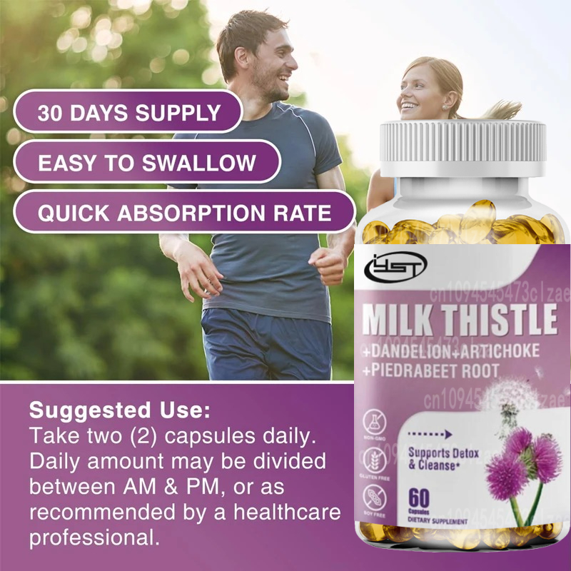 Milk Thistle Silymarin - Integratore di cardo mariano contenente radice