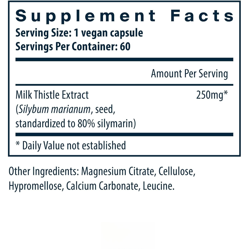 Capsule di Cardo Mariano 1000m - Milk Thistle Silymarin recensione e prezzo